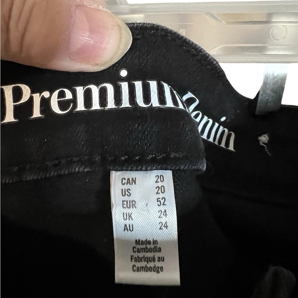 A black Jean by Addition Elle in size 20 - Picture 3 of 6